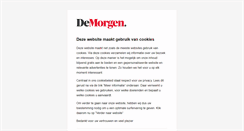 Desktop Screenshot of demorgen.be